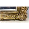 Image 2 : Euro Oil Painting on Canvas, European Village Scene, Signed, R.Morenno, Ornate Gilt Frame With