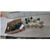 Image 1 : Collection of Glass Insulators, Including CPR and CNR Marked Pieces