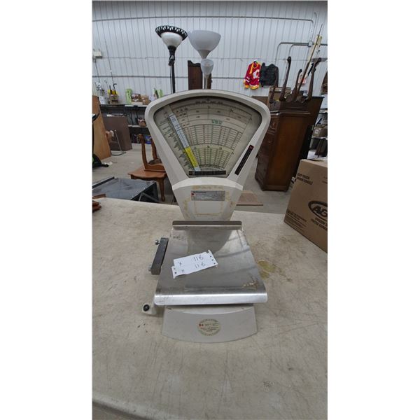 Vintage Toledo Scale Co. Countertop Scale
