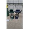 Image 4 : Two Coleman Easi-Lite Lanterns and Coleman Lantern Case