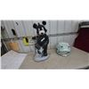 Image 1 : Bear "Wipe Your Paws" Statue. 32” tall and Frog Statue