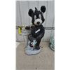 Image 2 : Bear "Wipe Your Paws" Statue. 32” tall and Frog Statue