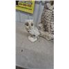Image 3 : Owl Garden Statues: Large Owl Statue 21”, 2 Small Owl Statues