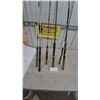 Image 2 : Assorted Fishing Rods: 6 Fishing Rods, Various Lengths and Styles