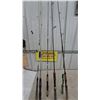Image 3 : Assorted Fishing Rods: 6 Fishing Rods, Various Lengths and Styles