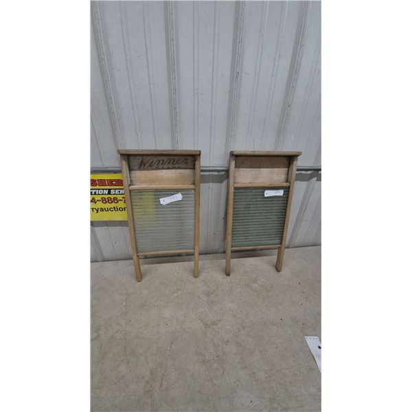 Two Winner Glass Washboards