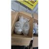 Image 5 : Assorted Vintage Light Fixtures, Shades, and Glassware, 4 Boxes