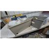 Image 11 : 3 storage tubs with lids of lamp parts and shades