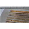 Image 3 : Lot of 10 Vintage Wooden Rulers: Symons Forms, Tecumseh Livestock Market, KVRN 880 Auction Time, Ha