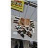 Image 1 : Antique Door Knobs, Latches, and Hardware, with 2 Wood Vents