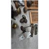 Image 2 : Antique Door Knobs, Latches, and Hardware, with 2 Wood Vents