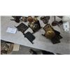 Image 3 : Antique Door Knobs, Latches, and Hardware, with 2 Wood Vents