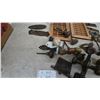 Image 4 : Antique Door Knobs, Latches, and Hardware, with 2 Wood Vents