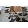 Image 5 : Antique Door Knobs, Latches, and Hardware, with 2 Wood Vents