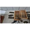 Image 7 : Antique Door Knobs, Latches, and Hardware, with 2 Wood Vents