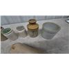 Image 2 : Assorted Stoneware Bottles and Jars, Incl. Jug, Crocks