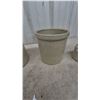 Image 5 : Assorted Stoneware Crocks and Jars: 2 Lidded Crocks, 1 Open Crock, 2 Small Jars