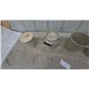Image 8 : Assorted Stoneware Crocks and Jars: 2 Lidded Crocks, 1 Open Crock, 2 Small Jars