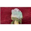 Image 3 : Handcrafted Folk Art Ceremonial Rattle Staff with Shrunken Head, Jingle Bells and Leaves, 13”