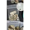 Image 3 : Large Collection of Assorted Vintage Costume Jewelry Including Zachary Spencer Earrings