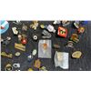 Image 10 : Large Assortment of Collectible Lapel Pins, Souvenir, Organizational