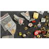 Image 2 : Large Assortment of Collectible Lapel Pins, Souvenir, Organizational