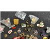 Image 3 : Large Assortment of Collectible Lapel Pins, Souvenir, Organizational
