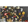Image 4 : Large Assortment of Collectible Lapel Pins, Souvenir, Organizational
