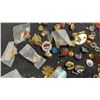 Image 6 : Large Assortment of Collectible Lapel Pins, Souvenir, Organizational
