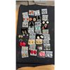 Image 1 : Large Lot of Vintage Zachary Spencer and More Fashion Earrings, 1980s-1990s, on Original Cards
