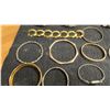 Image 5 : Assorted Costume Bracelets Including Bangles, Cuffs, Hinged, and Link Chain Styles