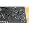 Image 7 : Assorted Costume Bracelets Including Bangles, Cuffs, Hinged, and Link Chain Styles
