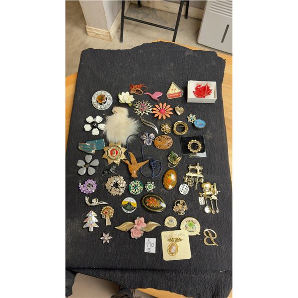 Collection of Brooches
