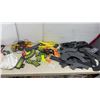 Image 1 : AFX Magna-Traction Slot Car Racing Set with Track, Cars, Controllers, Power Packs