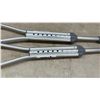 Image 4 : Two Pairs of Underarm Crutches, Wooden and Medline Adjustable Aluminum