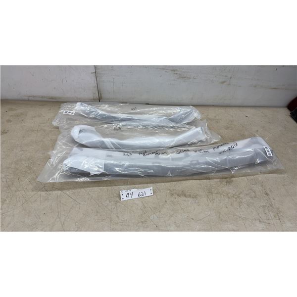 Mercedes-Benz C-Class W205 Front Bumper Trims 2015-2018, Set of 3, Part Numbers in Pic