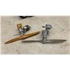 Image 8 : Double Quick Hand Pump, Tape Measures, Light Fixtures