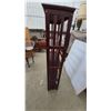 Image 3 : Mission Style Dark Wood 4-Tier Bookcase. 63”×30”×12”