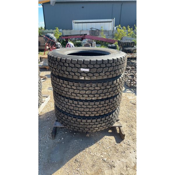 4 BFGoodrich 11R24.5 LRG Radial Tubeless ST234 Tires