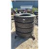 Image 1 : 4 BFGoodrich 11R24.5 LRG Radial Tubeless ST234 Tires