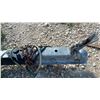 Image 7 : 7 Ft Single Axle Utility Trailer with Wood Sides and Expanded Metal Ramp Gate