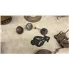 Image 4 : Antique Oil Lamp Fonts, Dover No. C 822 Sad Iron, Burners, Chafing Dish Stand
