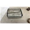 Image 7 : Antique Oil Lamp Fonts, Dover No. C 822 Sad Iron, Burners, Chafing Dish Stand