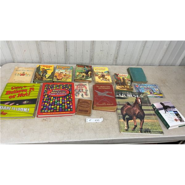 Ripley's Believe It or Not, Tarzan, Roy Rogers, Gene Autry, Winston Dictionary Books