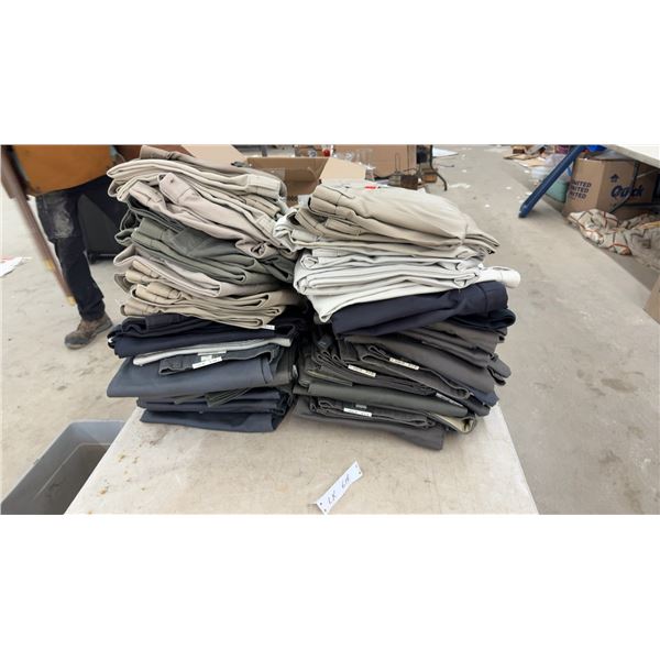 New 50 Pairs Full Fit Traditional Six Pak Self-Adjusting Wrinkle-Free Trousers, Assorted Colors