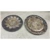 Image 2 : Silver-Plated Serving Ware Including Footed Compote, Pierced Trays, and Segmented Platter