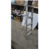 Image 1 : Aluminum 5-Step Ladder with Paint Tray