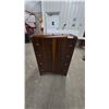 Image 1 : Art Deco Style Chest of Drawers with 5 Drawers and Wood Pulls. 45”×32”×18”