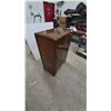 Image 2 : Art Deco Style Chest of Drawers with 5 Drawers and Wood Pulls. 45”×32”×18”