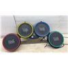 Image 2 : Harmonix Rock Band Wired Drum Set Controller, Model 822149, for Xbox 360 with Stand and Pedal